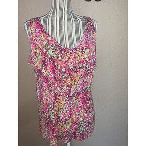 Adorable Merona Flowy Tank XXL